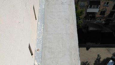 Ремонт крыши балкона
